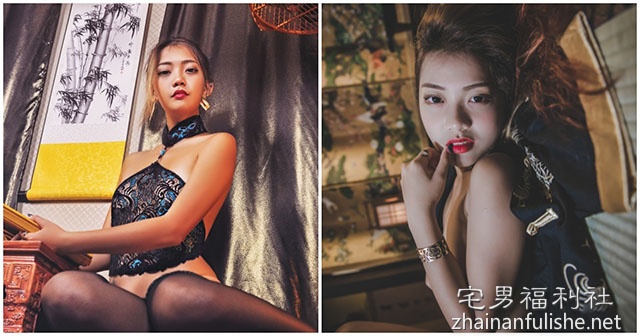 古典美女的蕾丝诱惑！「双手遮胸」太喷火，美乳包不住啊！ - 星悦社